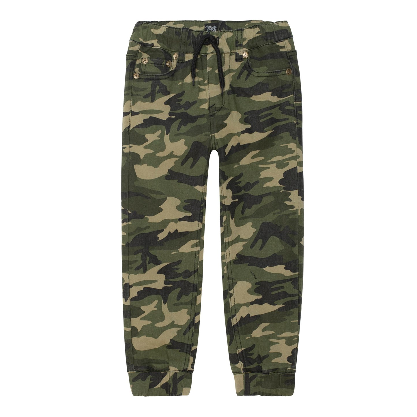 Pantalon jogger en sergé extensible camouflage D20YB21