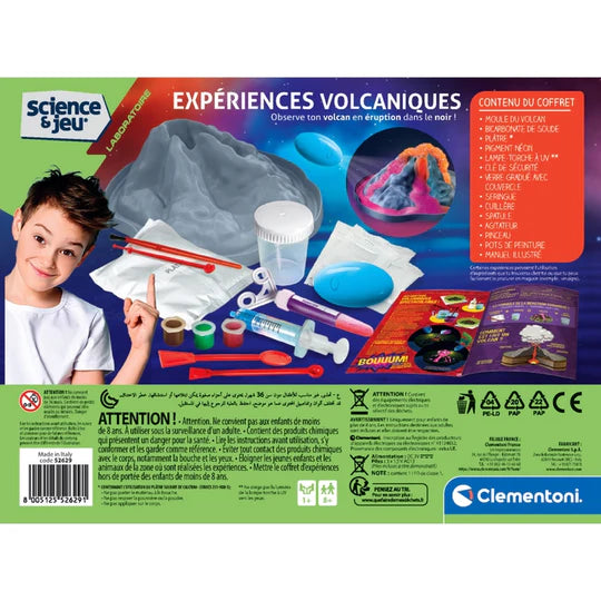 Boutique Petites Fleurs - Expériences volcaniques Clementoni