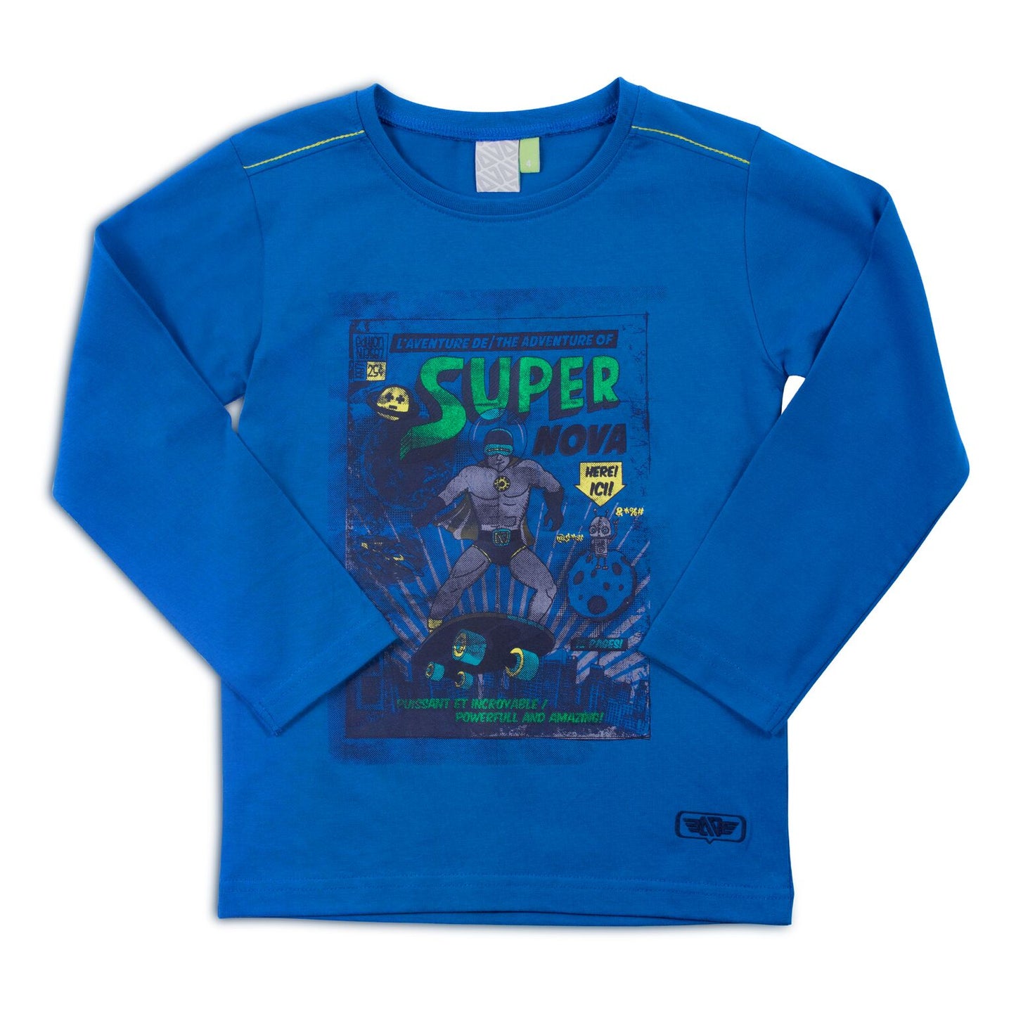 tshirt super héros à la conquête de l'espace F1801-04