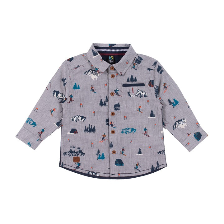 Chemise Pente école F2051-04