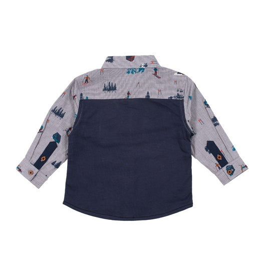 Chemise Pente école F2051-04