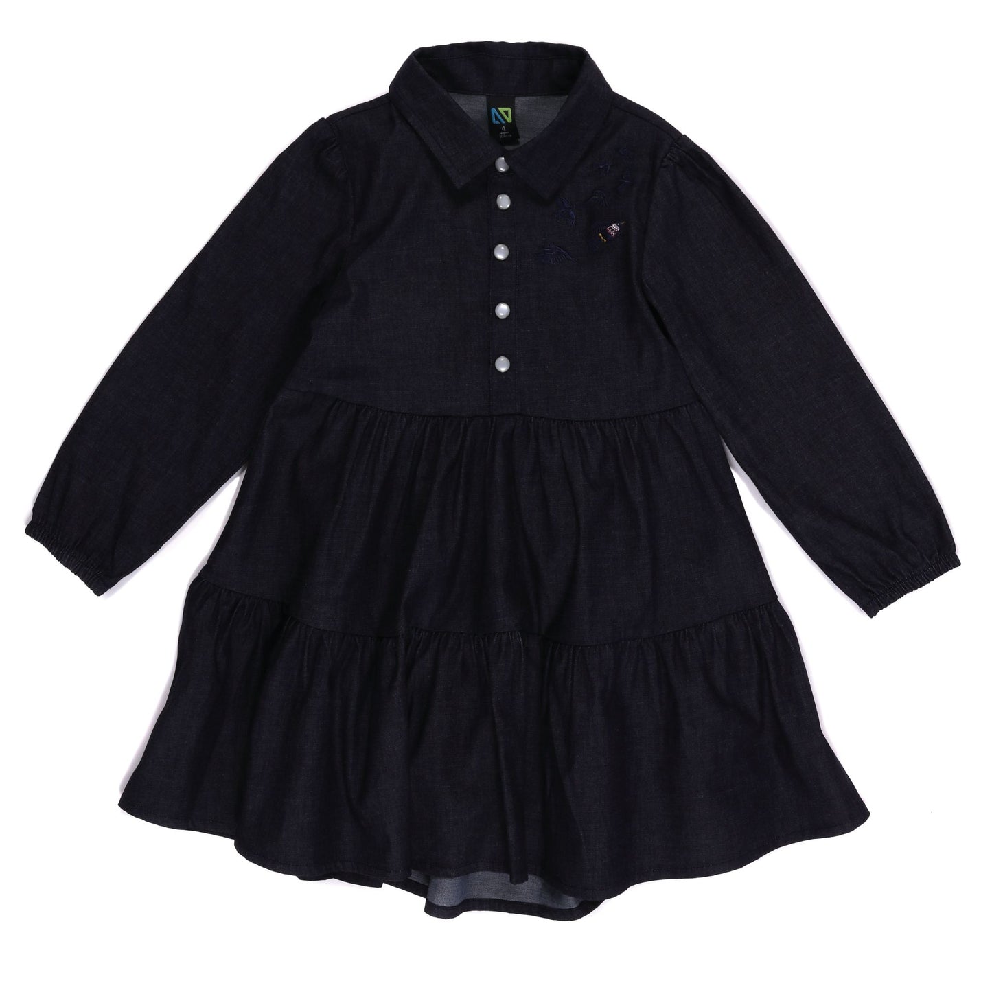 Robe Denim À la campagne F2106-11