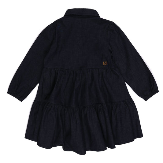 Robe Denim À la campagne F2106-11