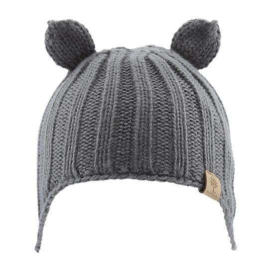 tuque grise à oreille bedford road