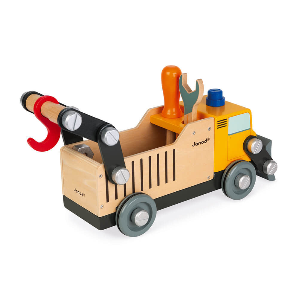 Boutique Petites Fleurs - Camion de Chantier Brico'kids à Construire Janod
