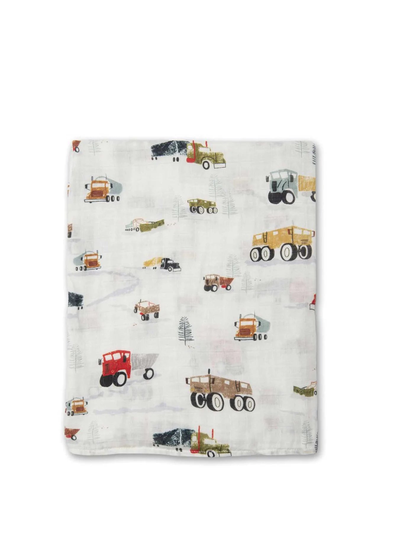 Mousseline Joyeux camions / Happy trucks