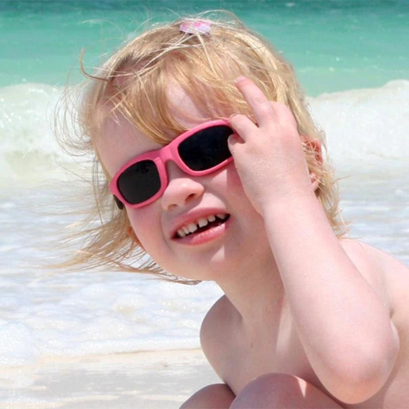 Lunette de soleil Kushies Rose - enfant