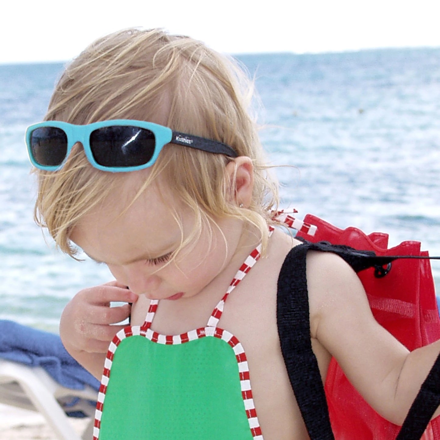 Lunette de soleil Kushies Turquoise - enfant