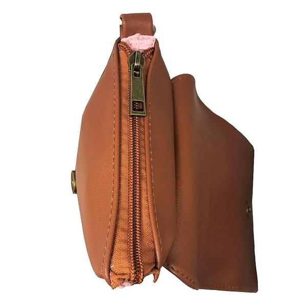 Mini sac à bandoulière Lp apparel Caramel (similicuir)