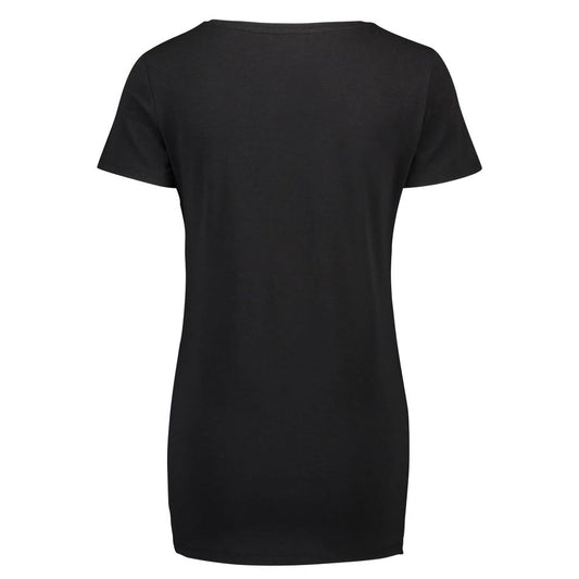 Tshirt Maternité Rome Noir à col en V 90N0014