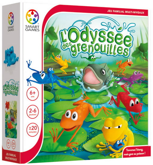 Boutique Petites Fleurs - L'odysée des grenouilles - Smart Games