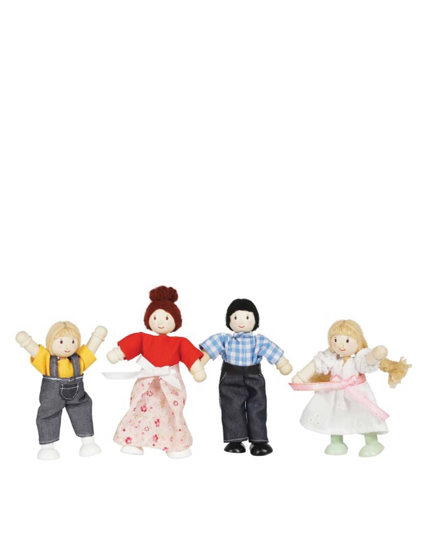 PERSONNAGES BUDKINS EN BOIS - MA FAMILLE - LE TOY VAN
