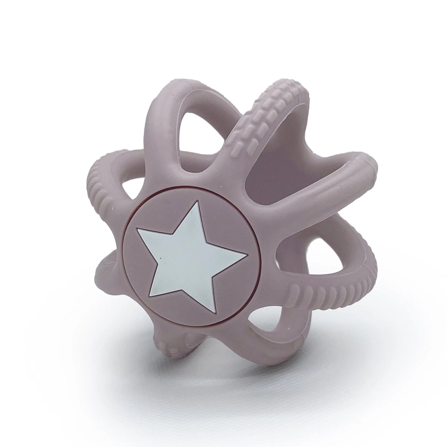 Silisquish Jouet de Dentition En Silicone Rose