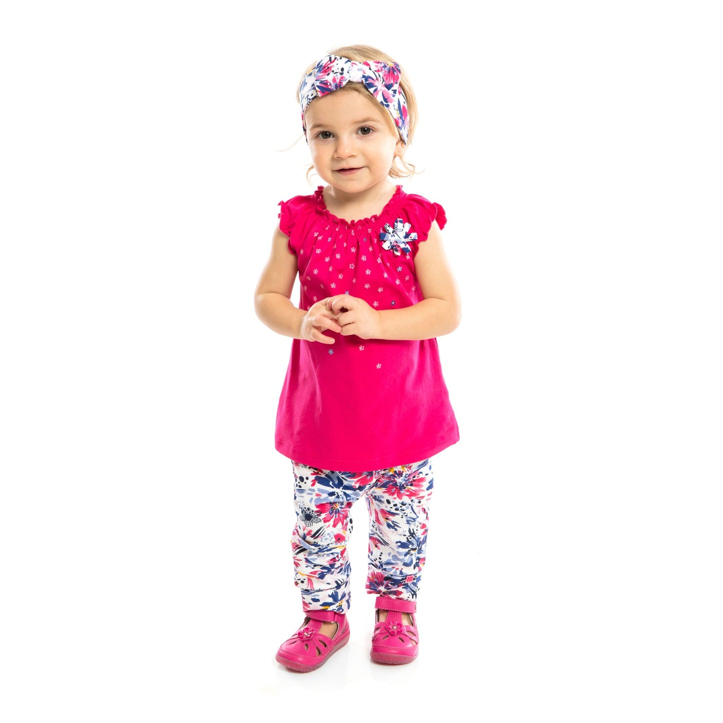 haut rose pour bébé S1952-12