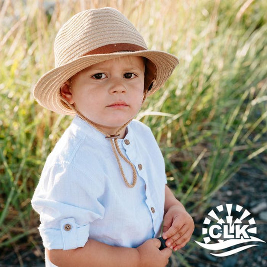 Boutique Petites Fleurs - Chapeau style chapeau de paille flexi-hat - Calikids