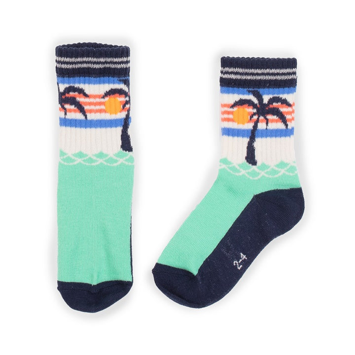 Boutique Petites Fleurs - Chaussettes bébé Nano C'EST L'ÉTÉ S2351-20