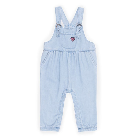 Boutique Petites Fleurs - Salopette bébé fille DOMPTEUSEE DE LÉOPARDS S2352-02