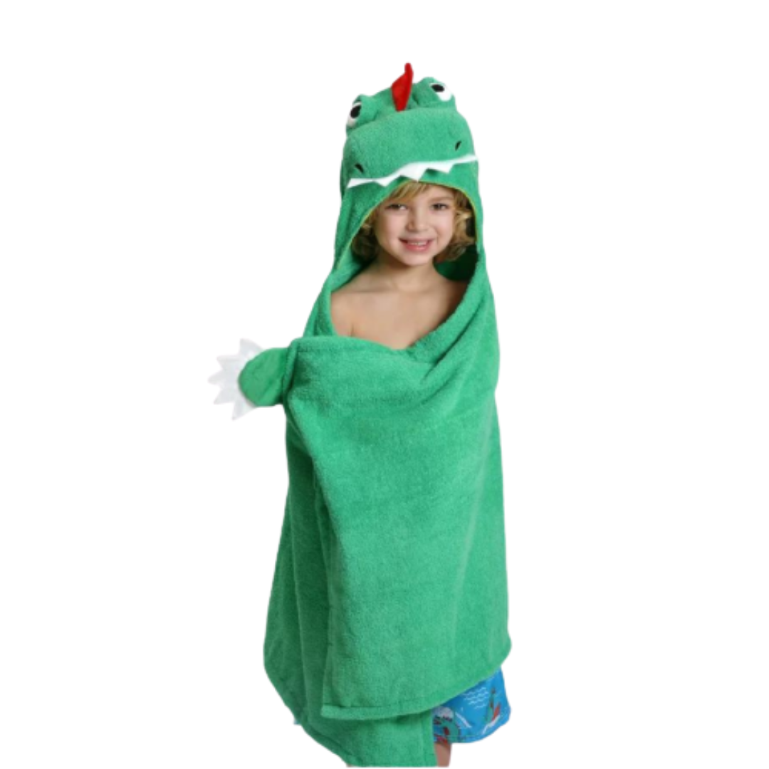 Boutique Petites Fleurs / Serviette éponge Dinosaure pour enfants / ZOOCCHINI