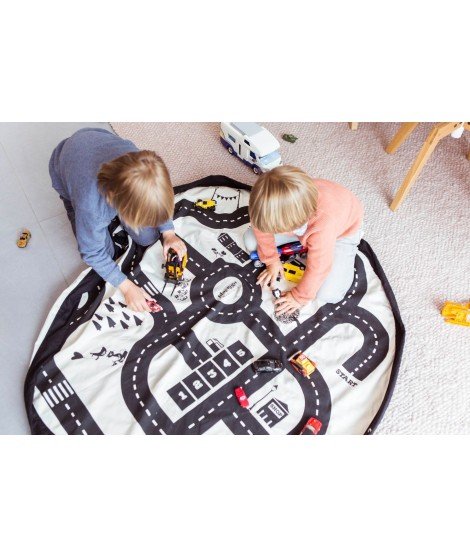 Tapis Sac de rangement Play & Go 2 en 1 - La route