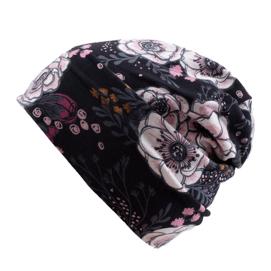 Tuque fleurs S21TUJ211