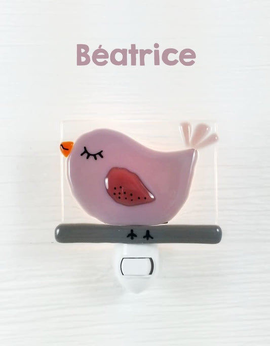 Veilleuse oiseau Béatrice