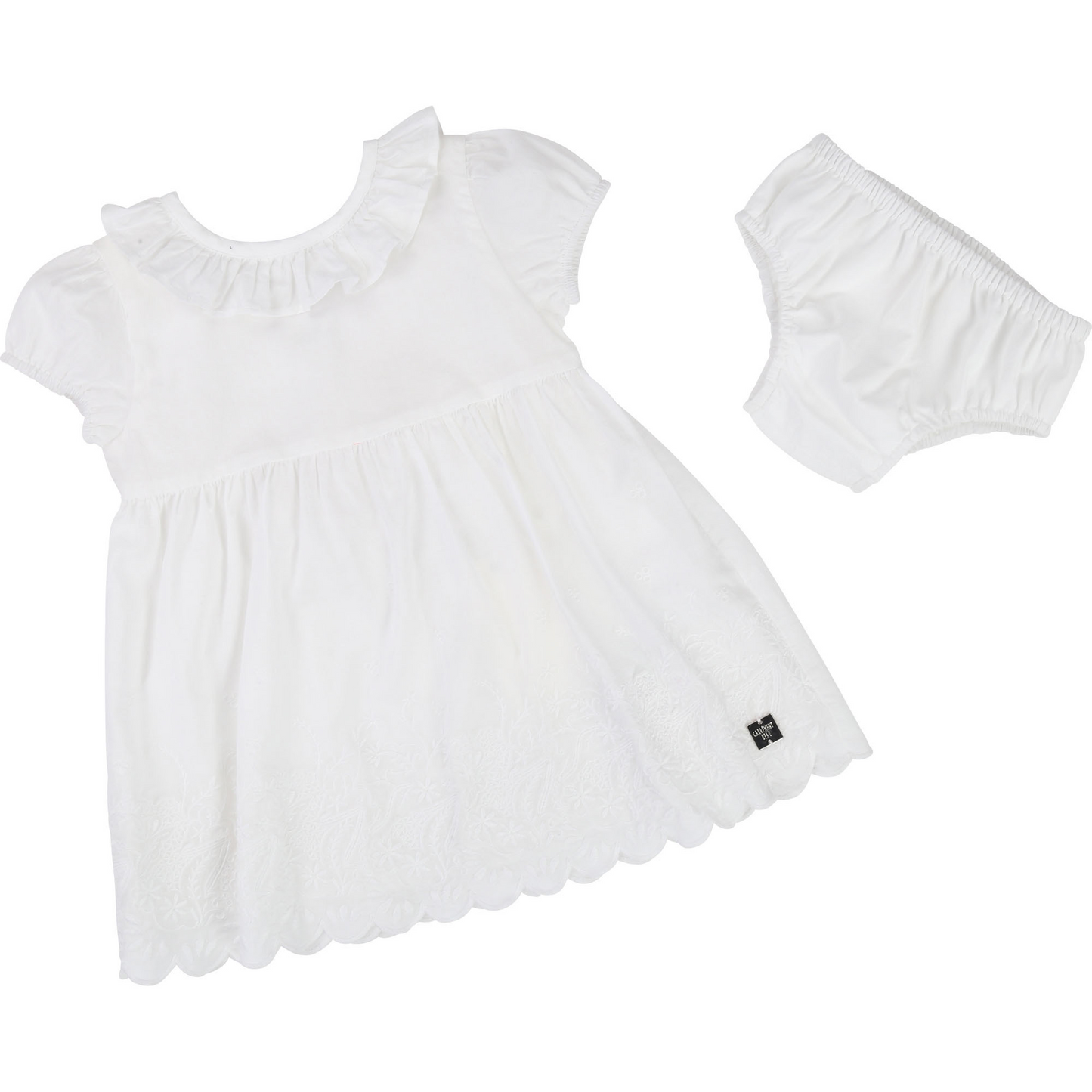 robe baptème blanche bébé fille
