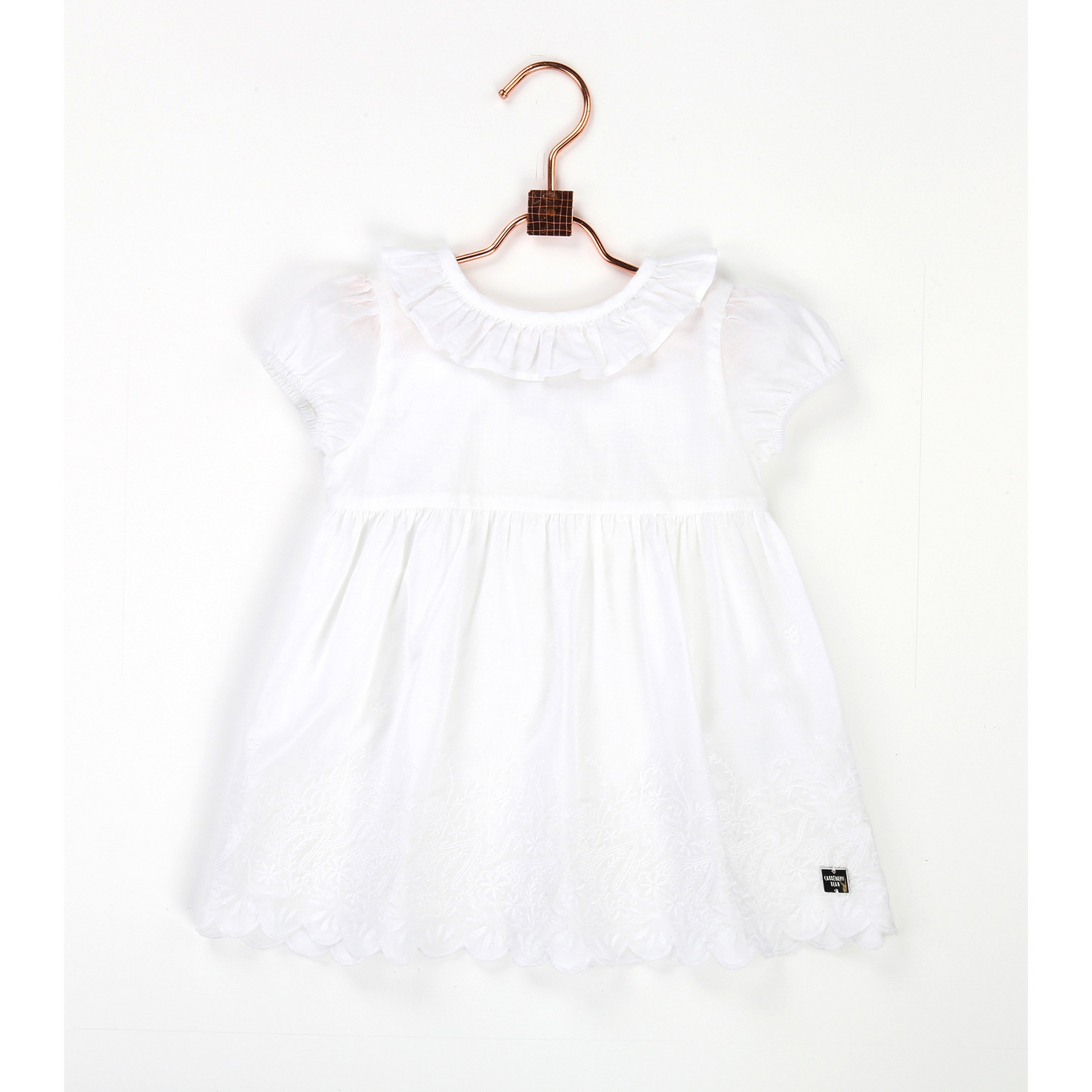 robe baptème blanche bébé fille