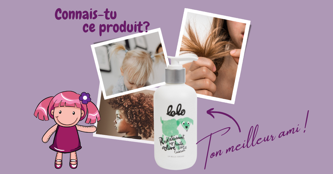 Le revitalisant Lolo : un soin hydratant pour les cheveux des enfants (et des parents!)