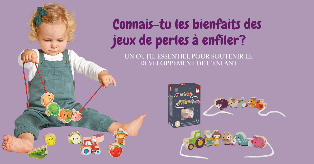 Les bienfaits éducatifs des perles à enfiler : motricité fine, concentration et plus encore