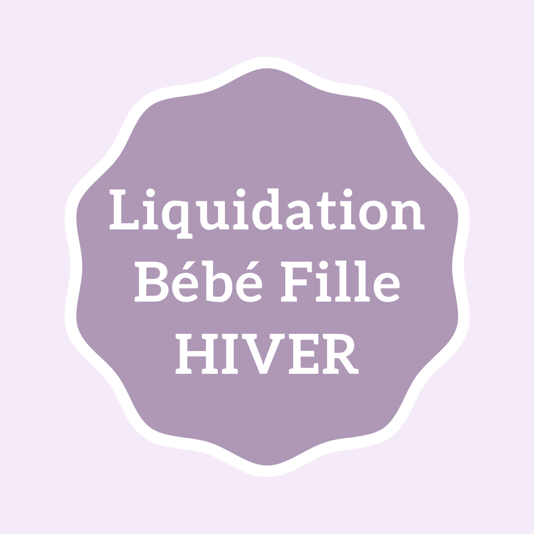 Liquidation bébé fille hiver