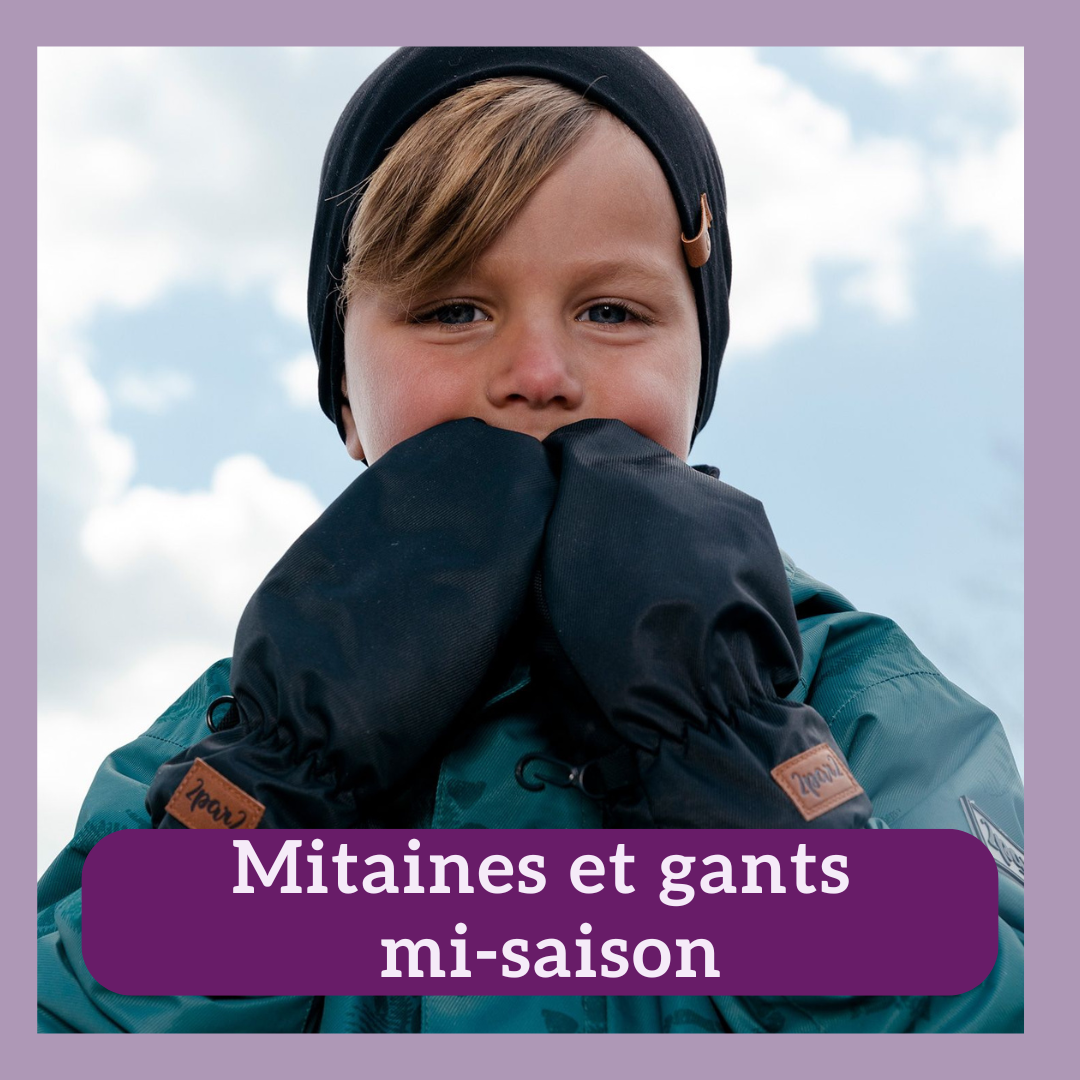 Mitaines et gants mi-saison