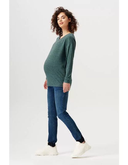 T-shirt maternité manches longues Bourne - vert 2280015