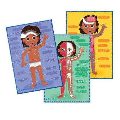 Boutique Petites Fleurs - LE CORPS HUMAIN - MONTESSORI- clementoni education