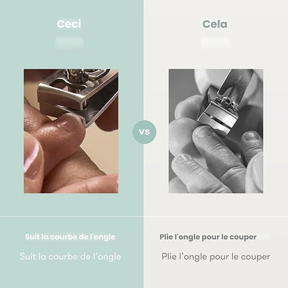 Coupe-ongles et lime à ongles et polissoir pour nouveau-nés Frida Baby