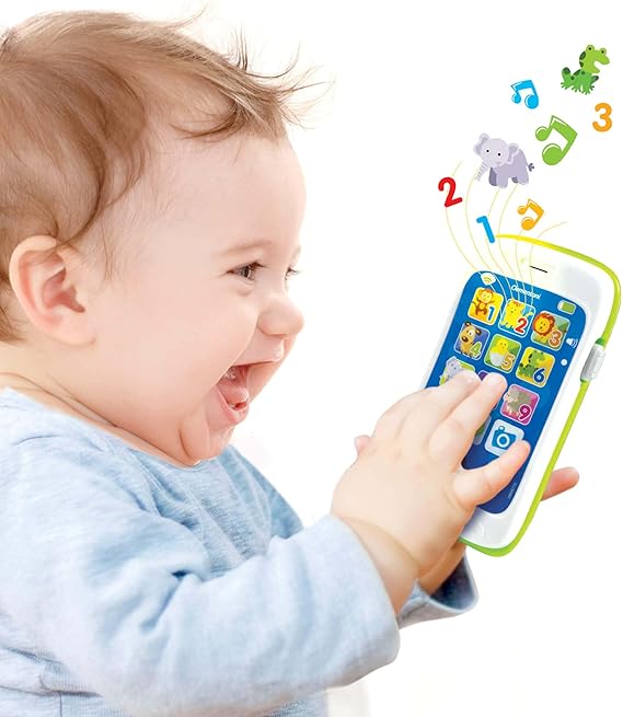 Boutique Petites Fleurs - Le téléphone intelligent de bébé Touch & play Clementoni