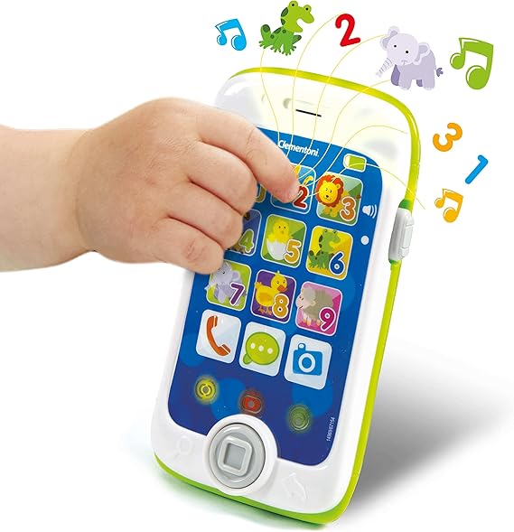 Boutique Petites Fleurs - Le téléphone intelligent de bébé Touch & play Clementoni