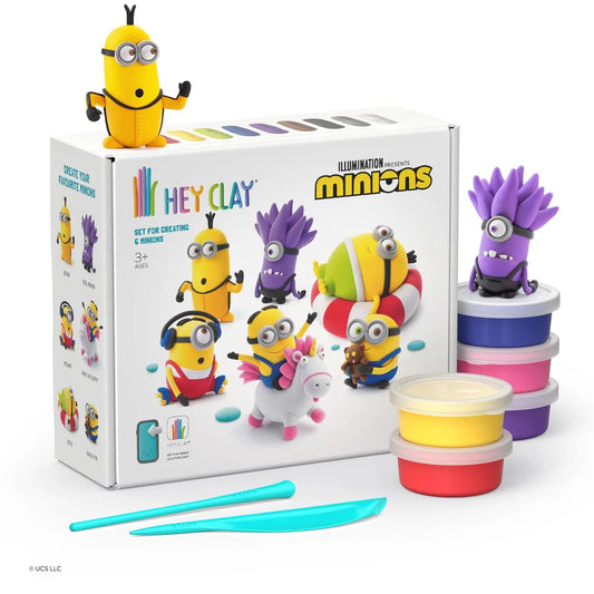 Boutique Petites Fleurs - Ensemble d'argile Les minions Hey clay