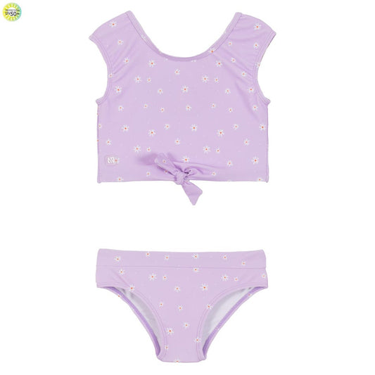 Maillot UV deux-pièces pour fillette Lilas S25S20-01