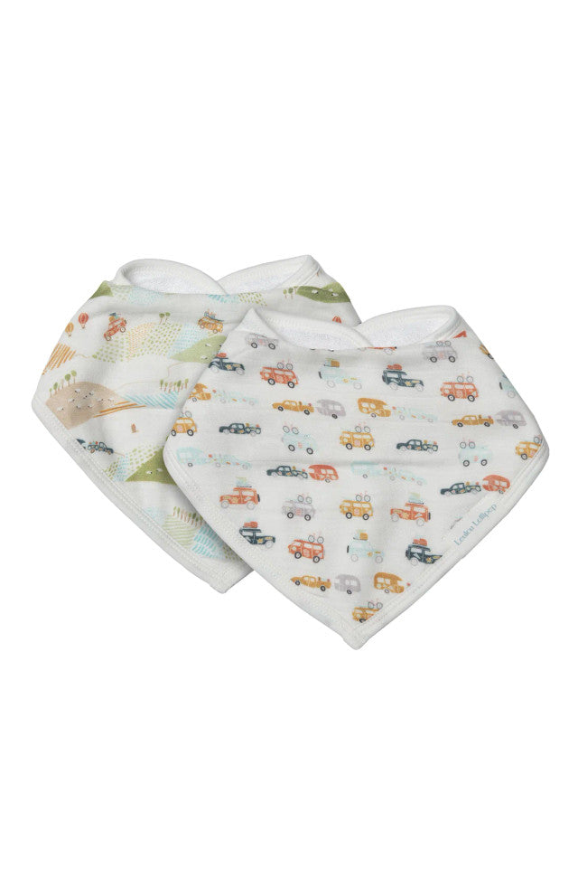 Bavoirs Bandana Mousseline Paquet de 2 - Camper Vans
