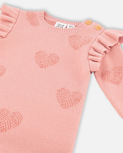 Boutique Petites Fleurs - Jumpsuit pour bébé Coeur F20BT41 - Deux par Deux