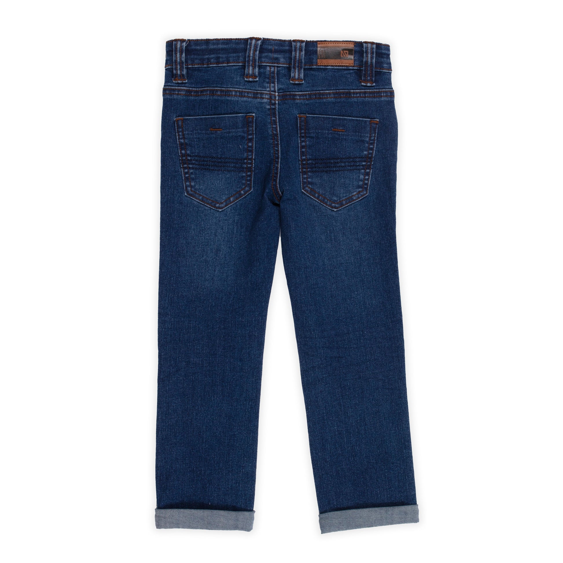 Boutique Petites Fleurs - Jeans bleu denim foncé EN VOL F2305-07 - nano collection