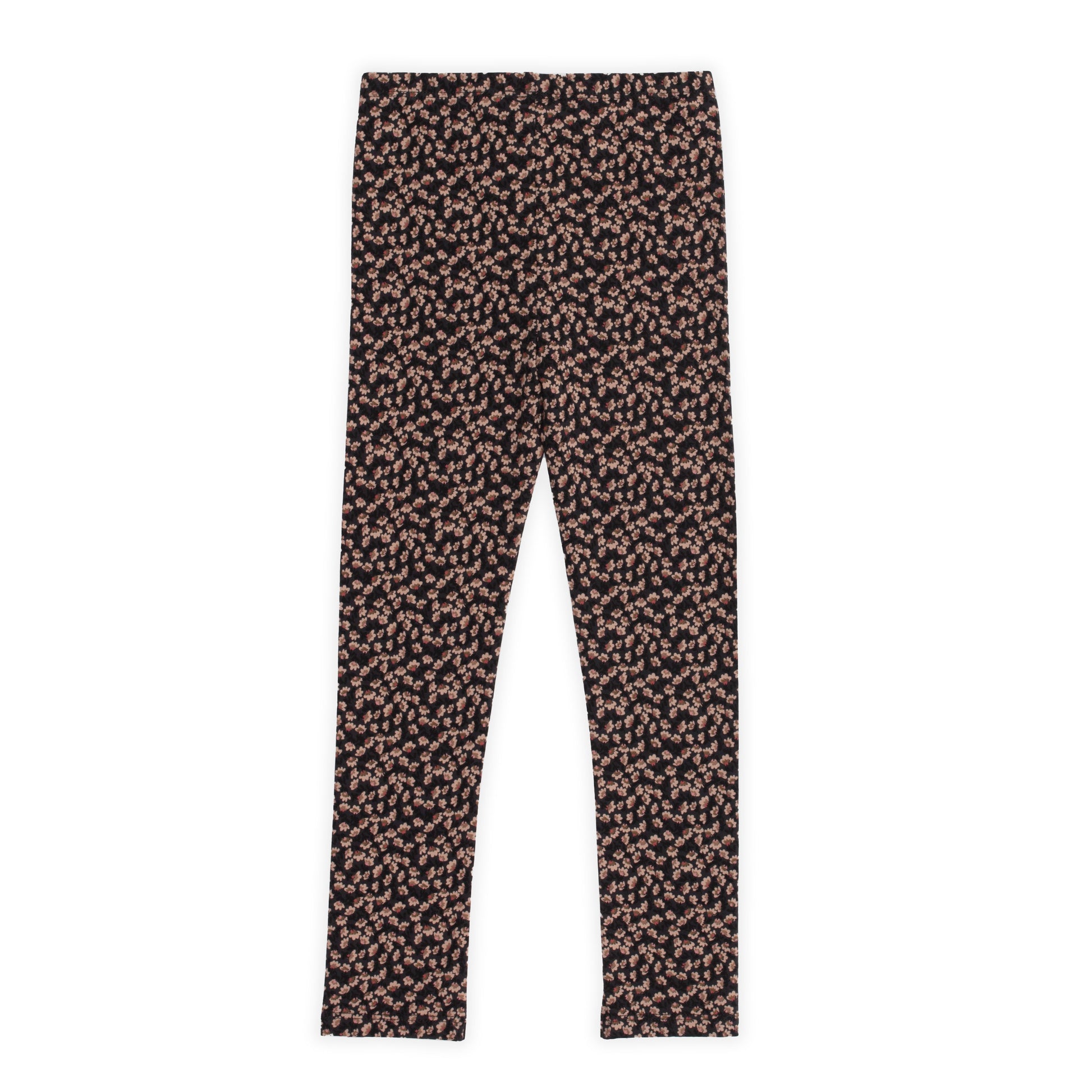 Boutique Petites Fleurs - Legging charbon imprimé DOUCEUR D'AUTOMNE F2306-10 - nano collection