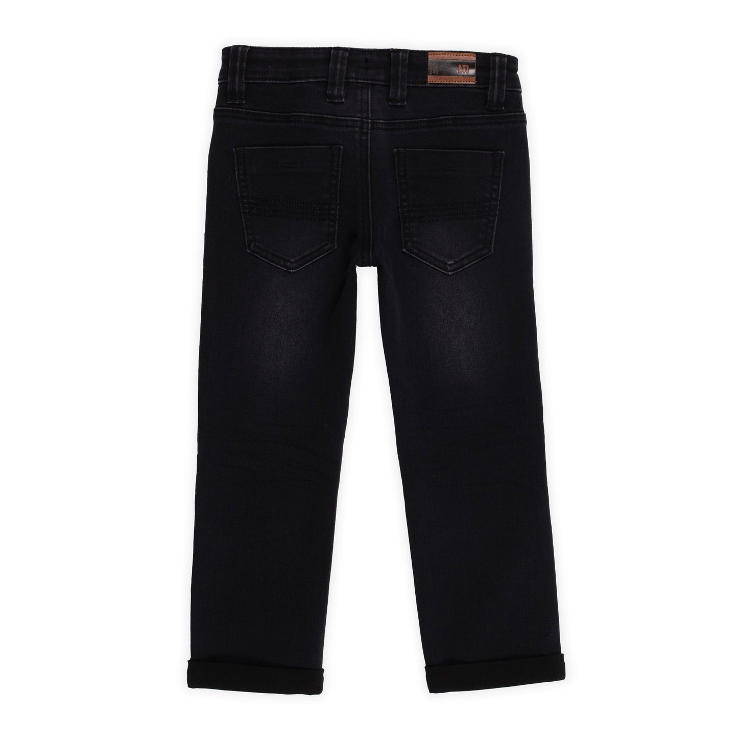 Jeans en denim noir JOUONS DANS LES MARAIS F2307-03