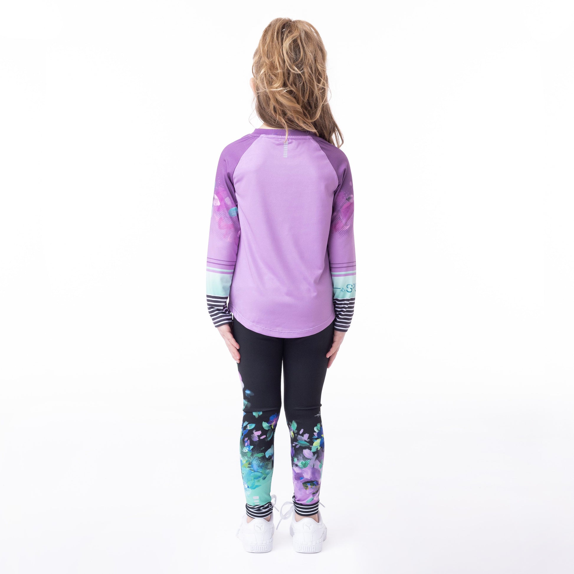 Boutique Petites Fleurs - Legging athlétique ACTIVE ET PUISSANTE F23A84-07 - nano collection