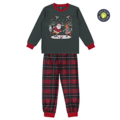 Pyjama des fêtes hockey F23P11