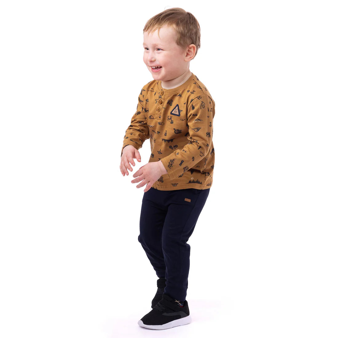 Boutique Petites Fleurs - Pantalon Bébé Garçon La recrue F2453-10 - Nano