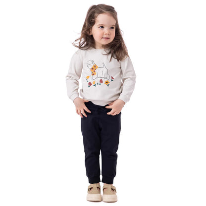 Boutique Petites Fleurs - Pantalon Bébé Fille Monet et moi F2454-13 - Nano