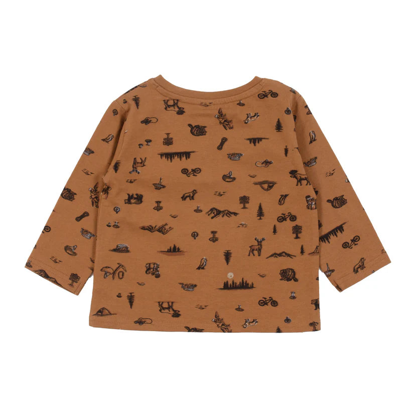 Boutique Petites Fleurs - T-shirt Bébé Garçon Inspiré par la nature F2457-08 - Nano