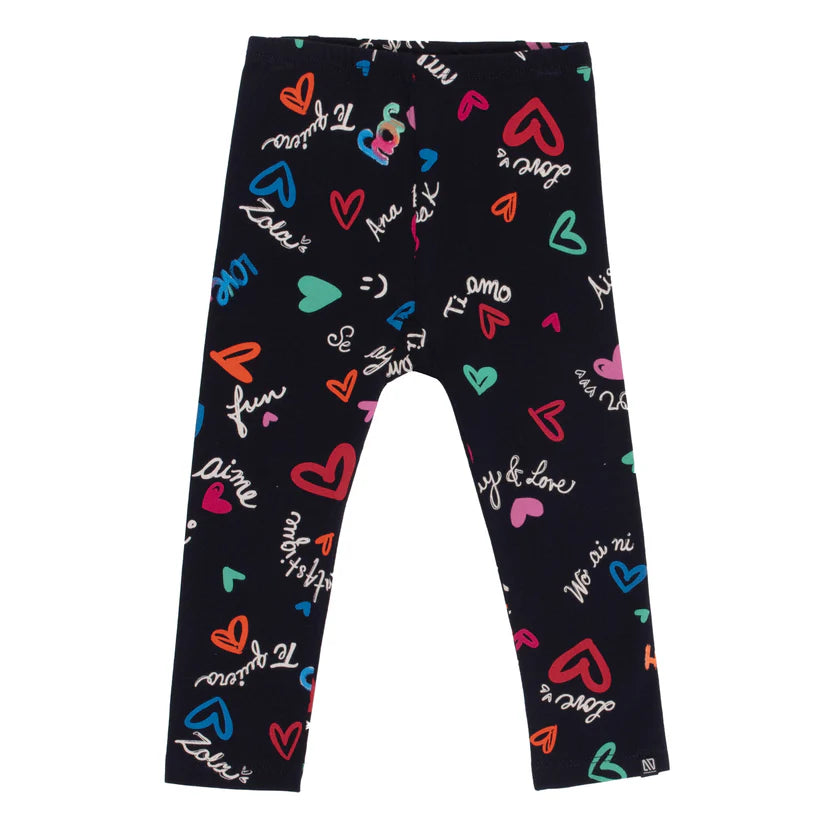 Boutique Petites Fleurs - Legging Bébé Fille Pour le plaisir F2458-09 - Nano