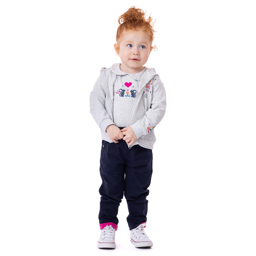 Boutique Petites Fleurs - Veste Bébé Fille Pour le plaisir F2458-14 - Nano